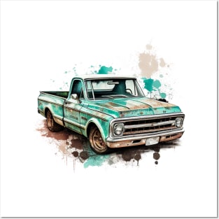 Chevy C10 Posters and Art